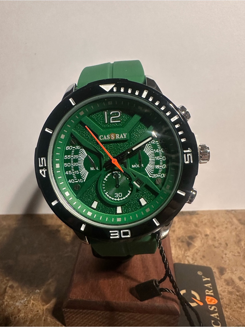 Cassray men's chronograph-style sports watch